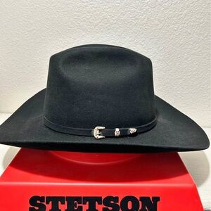 Stetson 30X patron Black Cowboy Hat